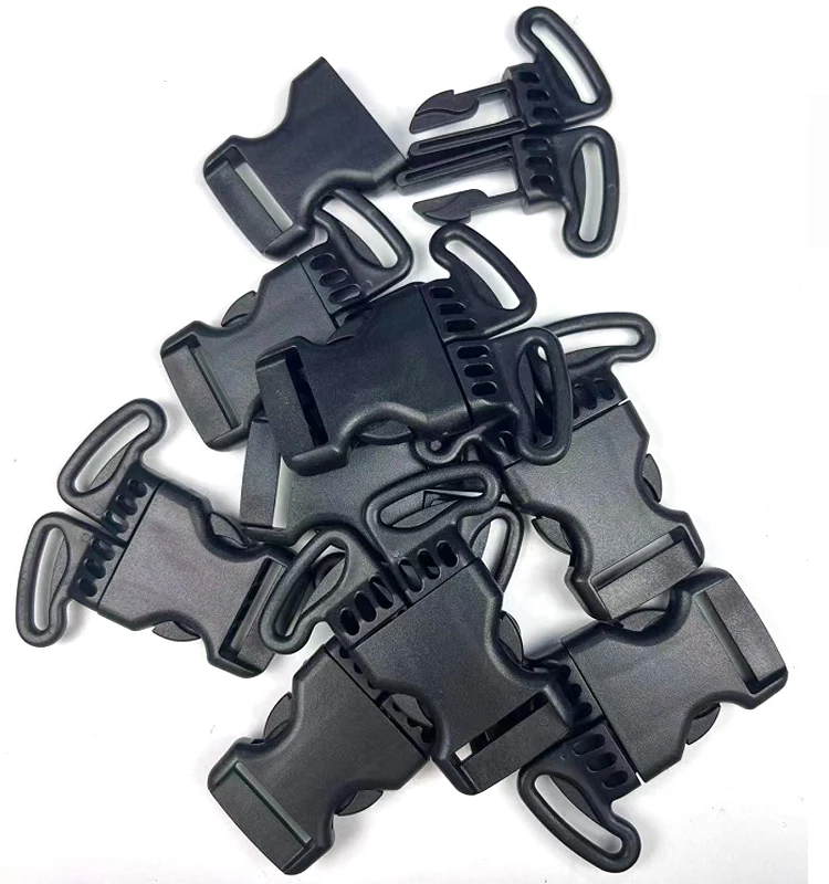 Child Seat Safety Buckle Plastic Strap Child Swing Buckle Eco-friendly Customized ISO Plastic Clasp Quick Release Buckle 1pcs