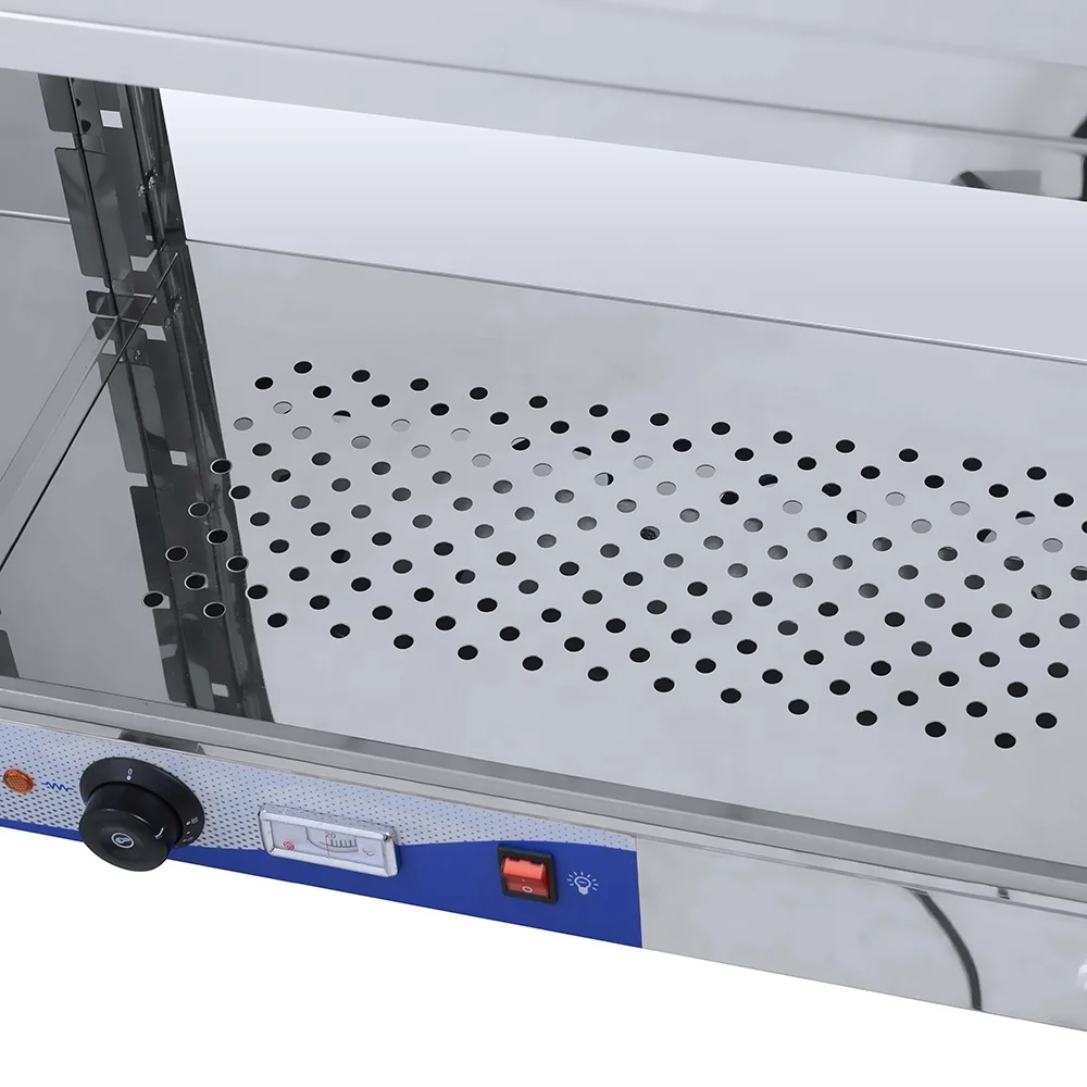 Best quality Electric display showcase/food warmer display /food display warmer