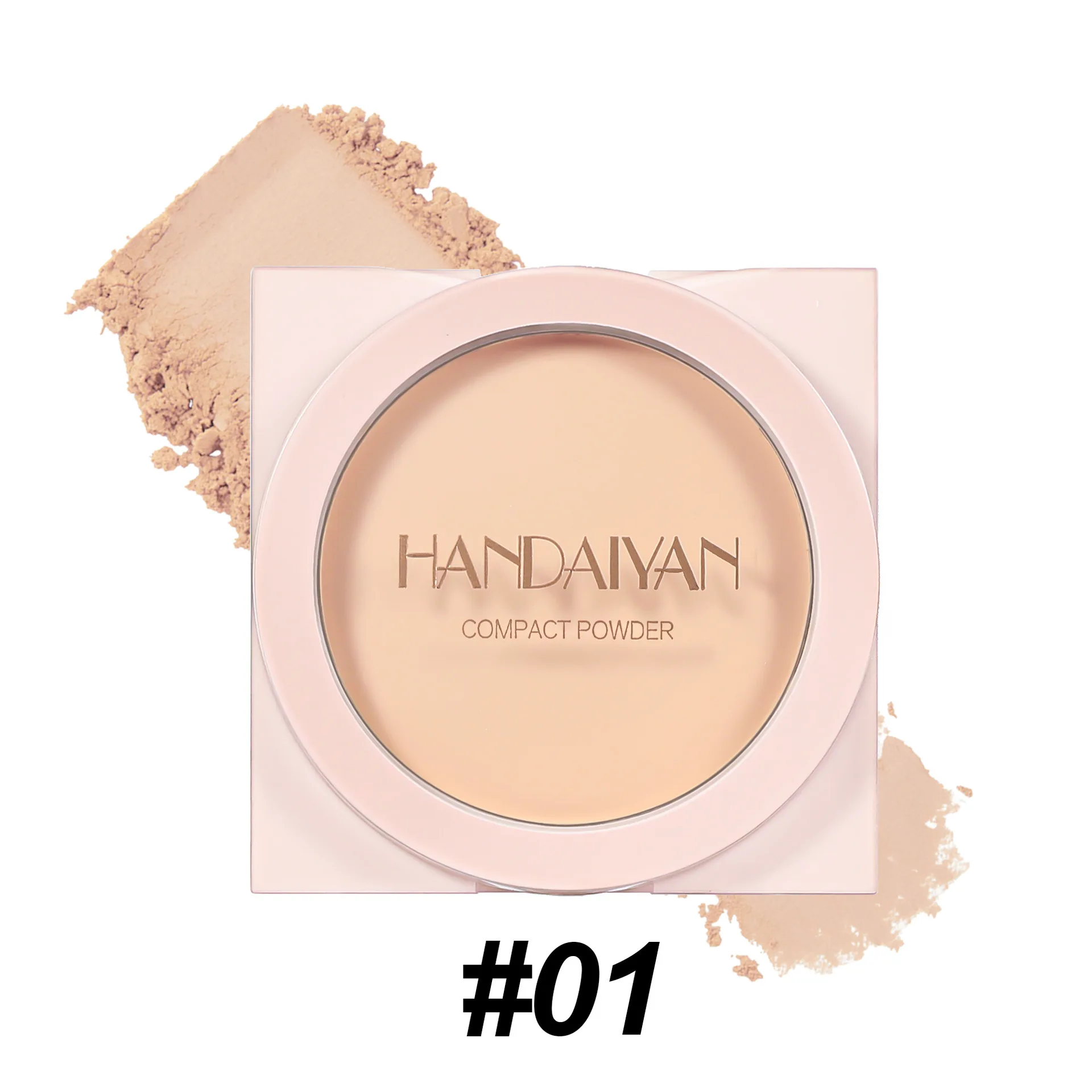 OEM  super natural color compact powder vidiblr pores and acne soft blurred finish matte makeup effect water resistant