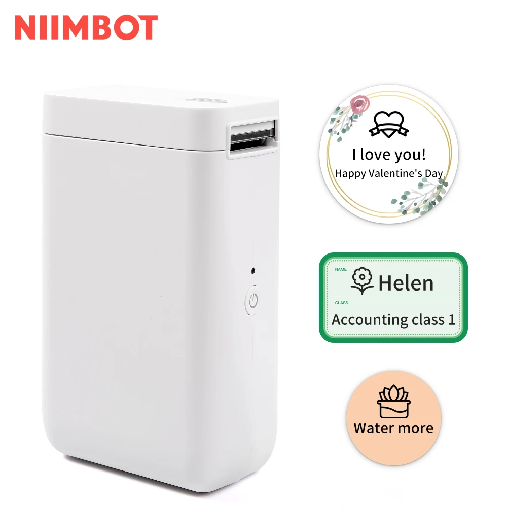 NiiMbot 1inch Commercial Desktop Direct Thermal Barcode Sticker Label Printer