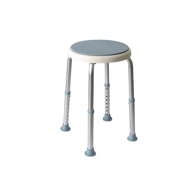 Shower Chair for Inside Shower Adjustable Height Bath Seat Shower Bench for Seniors - Bathroom Stool Lightweight Non-Slip Seat