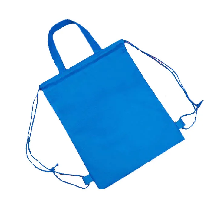 China factory waterproof custom diy Personalized brand logo printed pp non woven drawstring tote bags