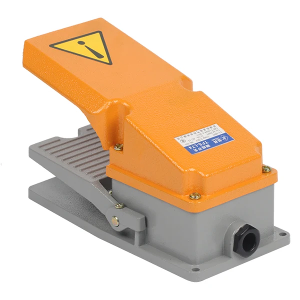 Электрическая ножная педаль из алюминиевого сплава с кнопочной кнопкой, 10 А, 380 В переменного тока, LT3, LT4