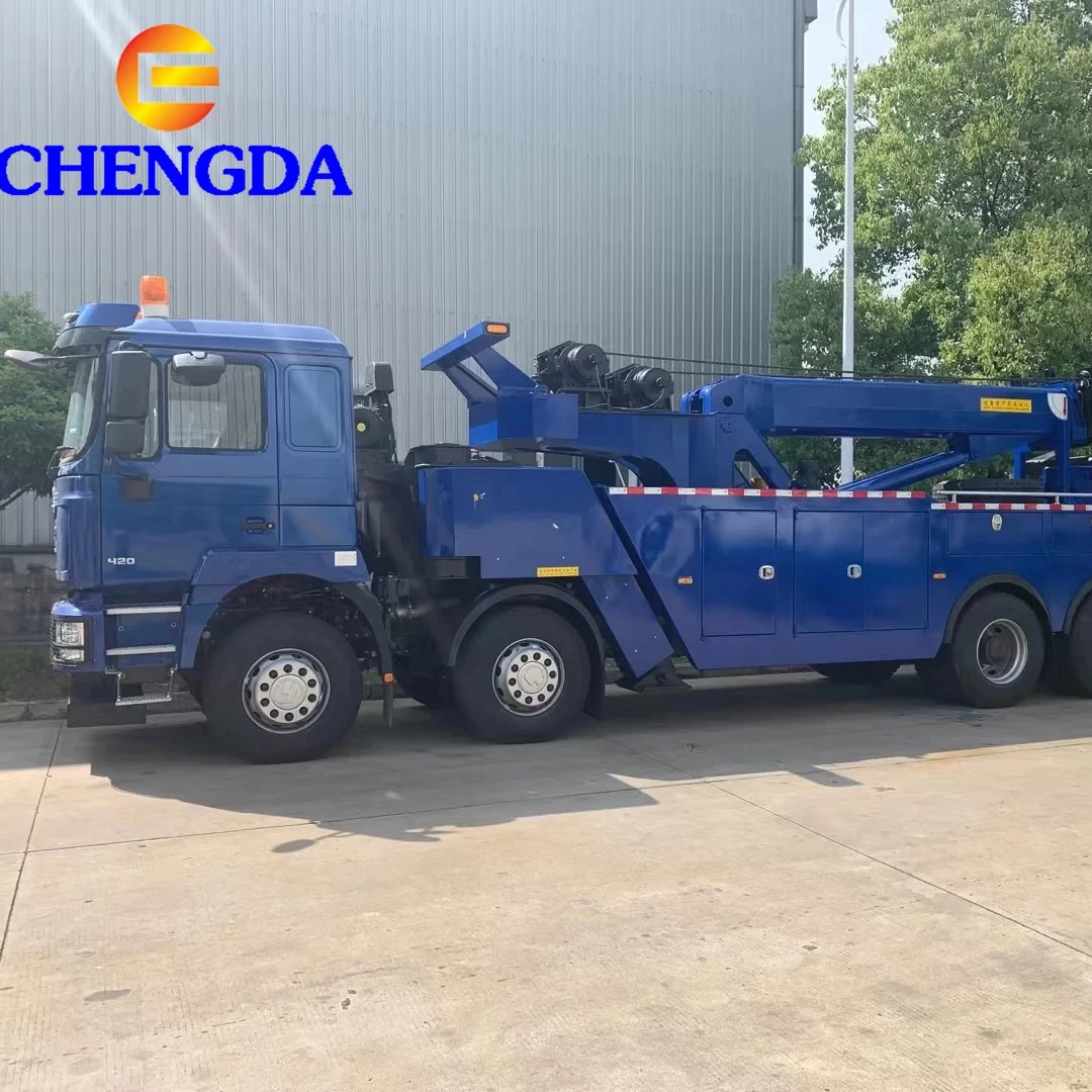 New Shacman 6x4 Heavy Duty Rotator Wrecker Truck 30ton Wrecker Towing Truck for sale