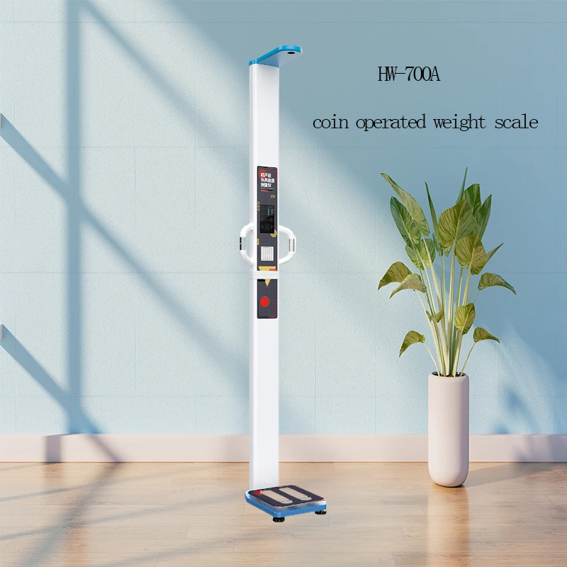 HW-700A Ultrasonic Electronic Digital BMI Body Fat Height Weight Measuring Scale bmi height weight scale