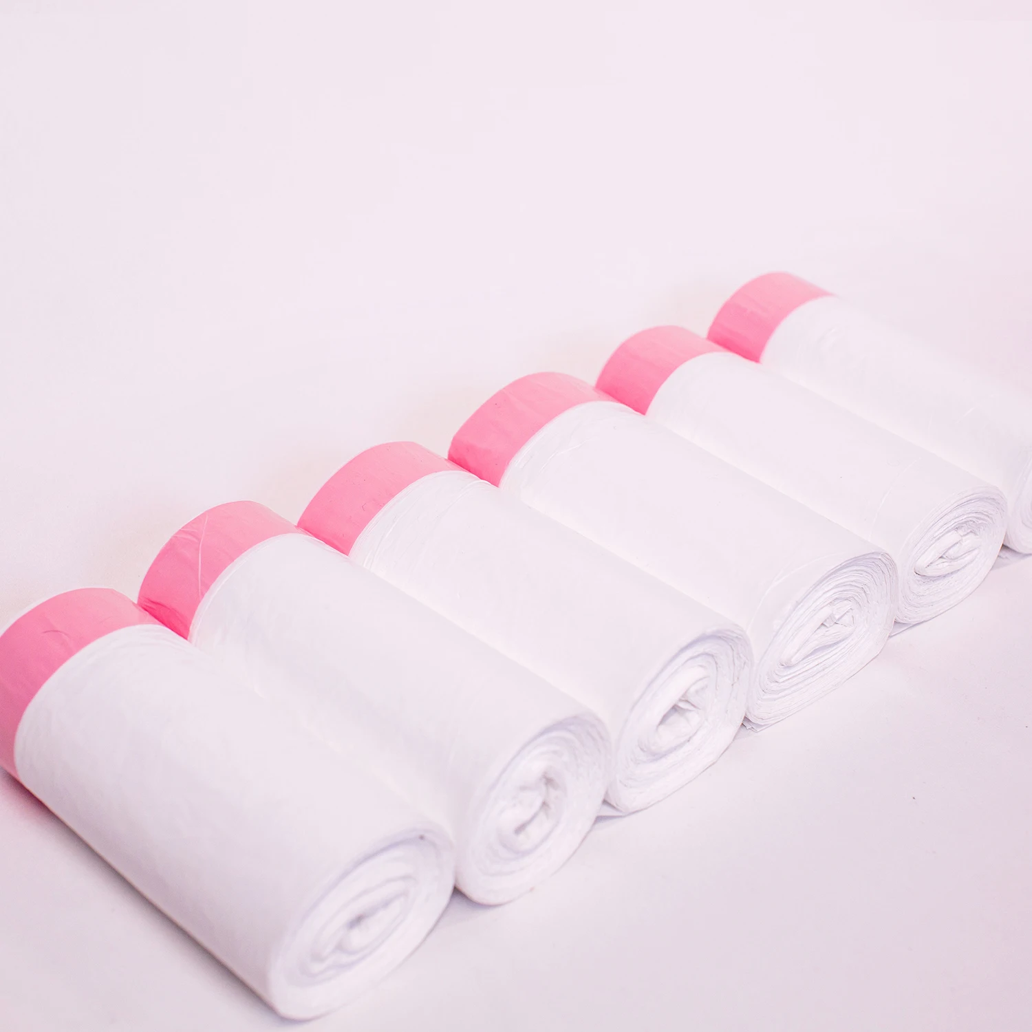 Wholesale 100% Biodegradable Trash Bag Compostable Corn Starch 13 Gallon White Bag Kitchen Garbage Bag Holder