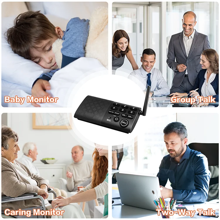 Высокое качество полный дуплекс 2 Way Интерком система беспроводной видеодомофон для дома офиса