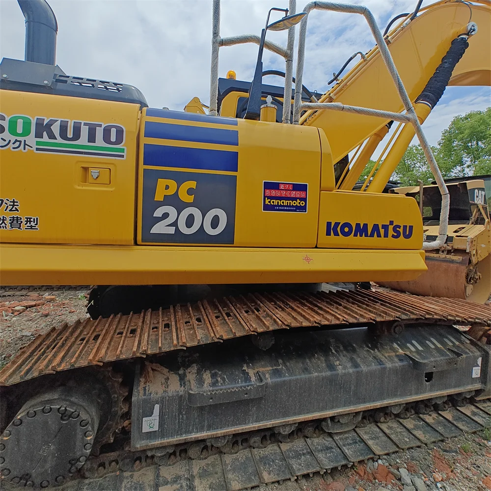 used KOMATSU PC200 8 medium machine for construction secondhand high quality good condition construction equipment komatsu