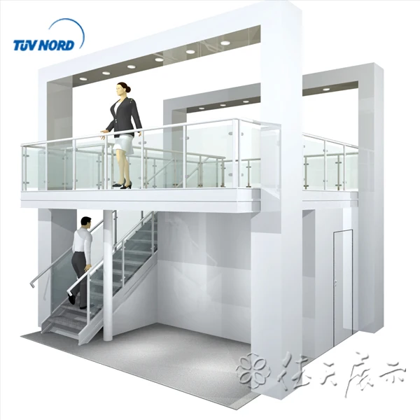 
 Выставочное оборудование витрины модульная двухэтажная стенда  