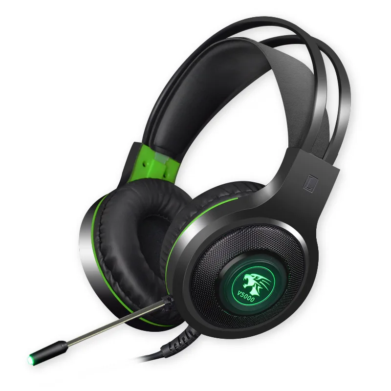 7.1USBChannel luminous headphones headset PUBG computer game desktop Internet bar Jesus survival headset