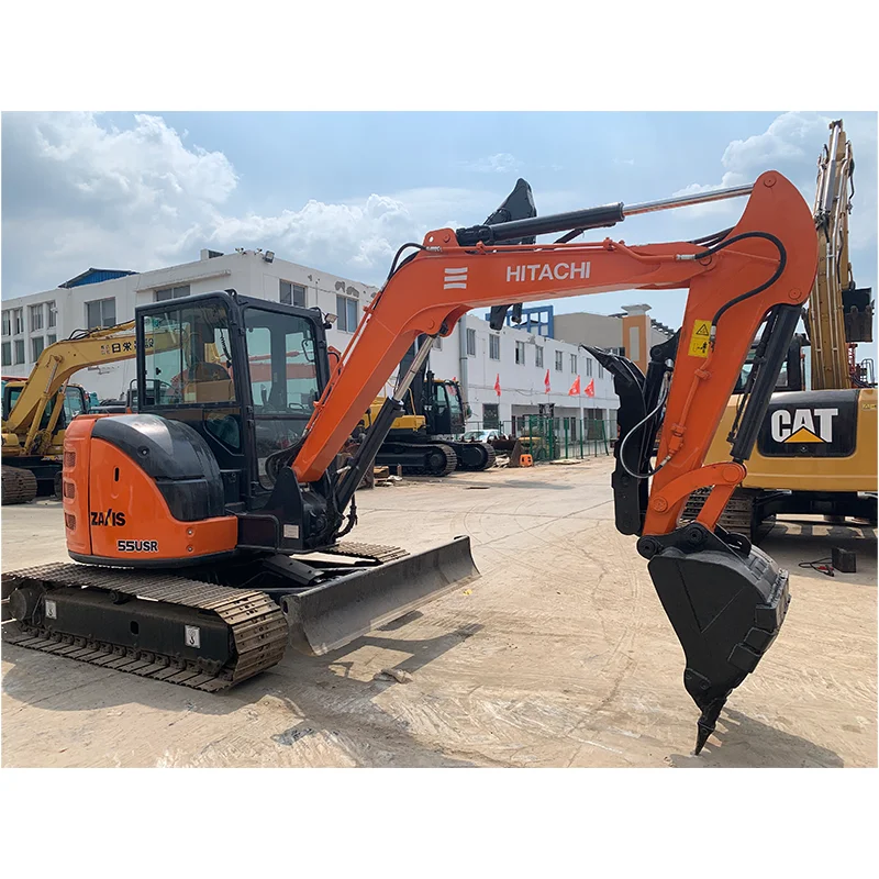 Hitachi used Excavator ZX55 Good condition Japan Original Low Price hydraulic crawler Used Excavator For Sale