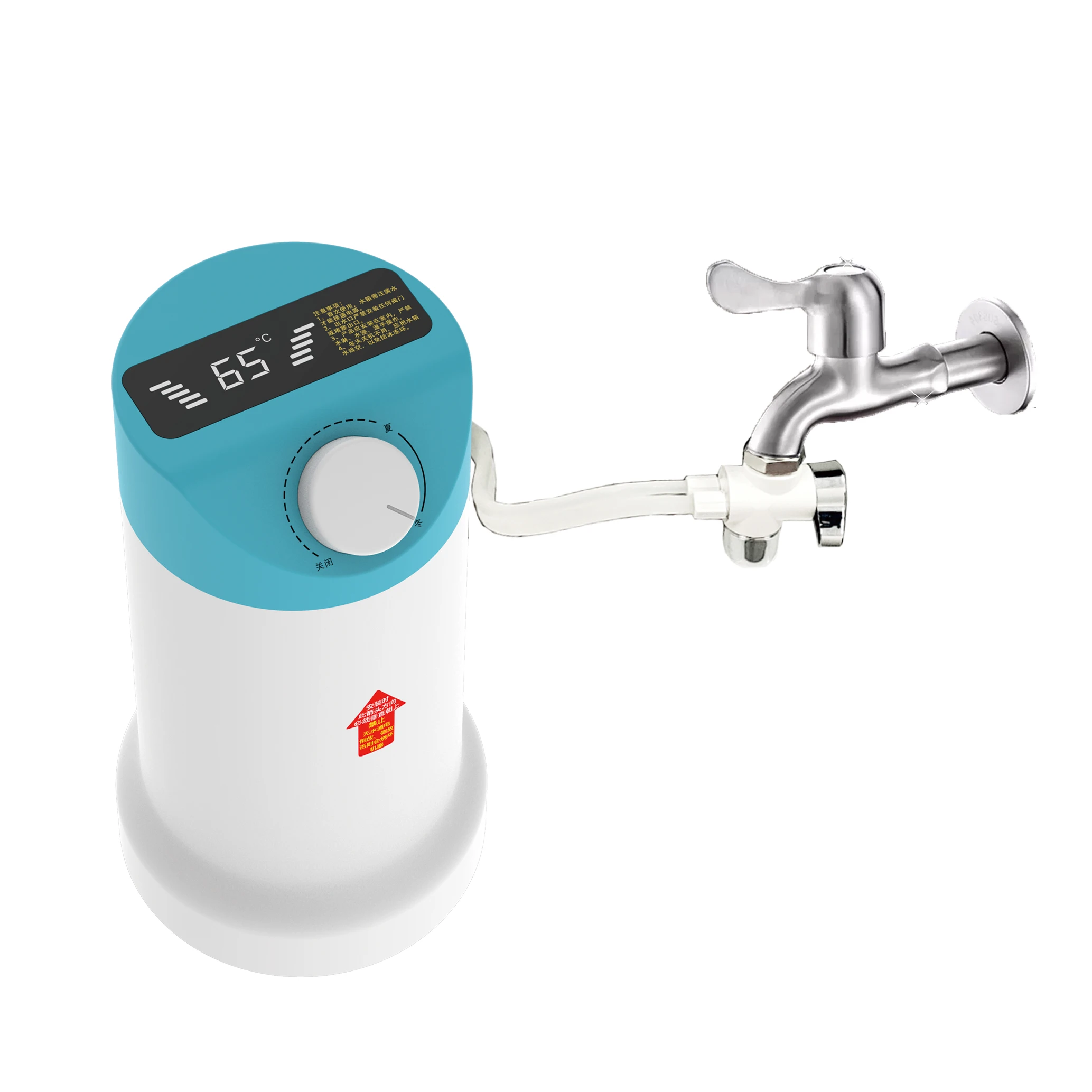 220V 3000W Desktop portable low price bathroom shower kitchen electric hot mini tank water heater