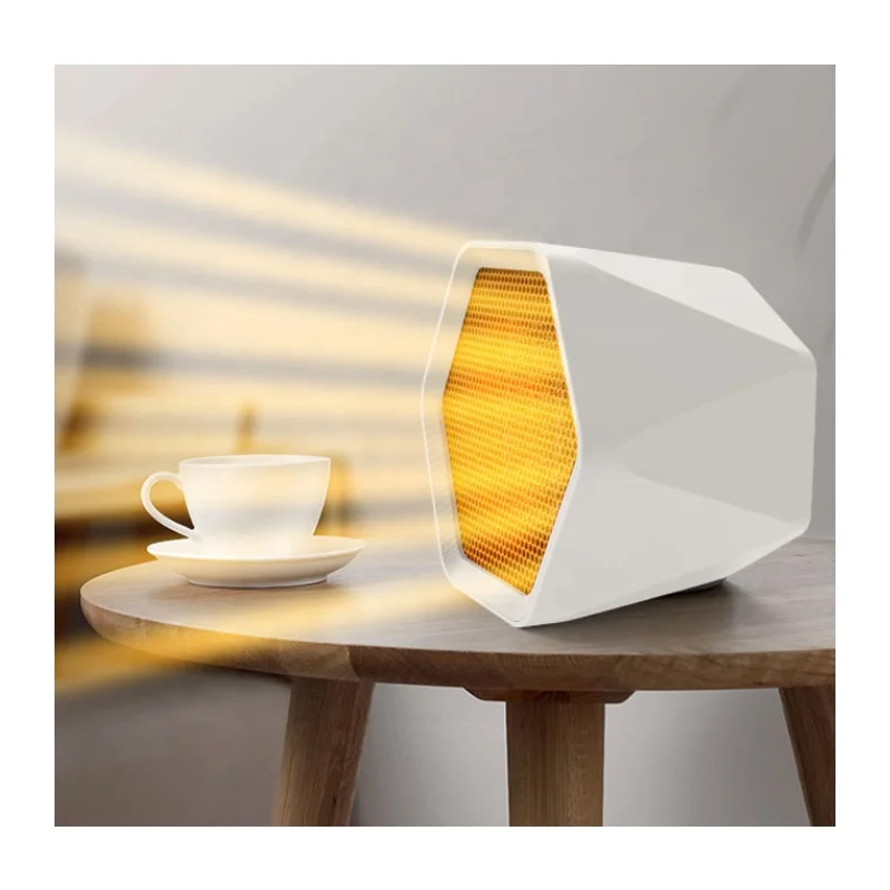 
2021 New Model Mini Portable Room Desktop Motor Electric Ptc Heater Fan With CE <span style=