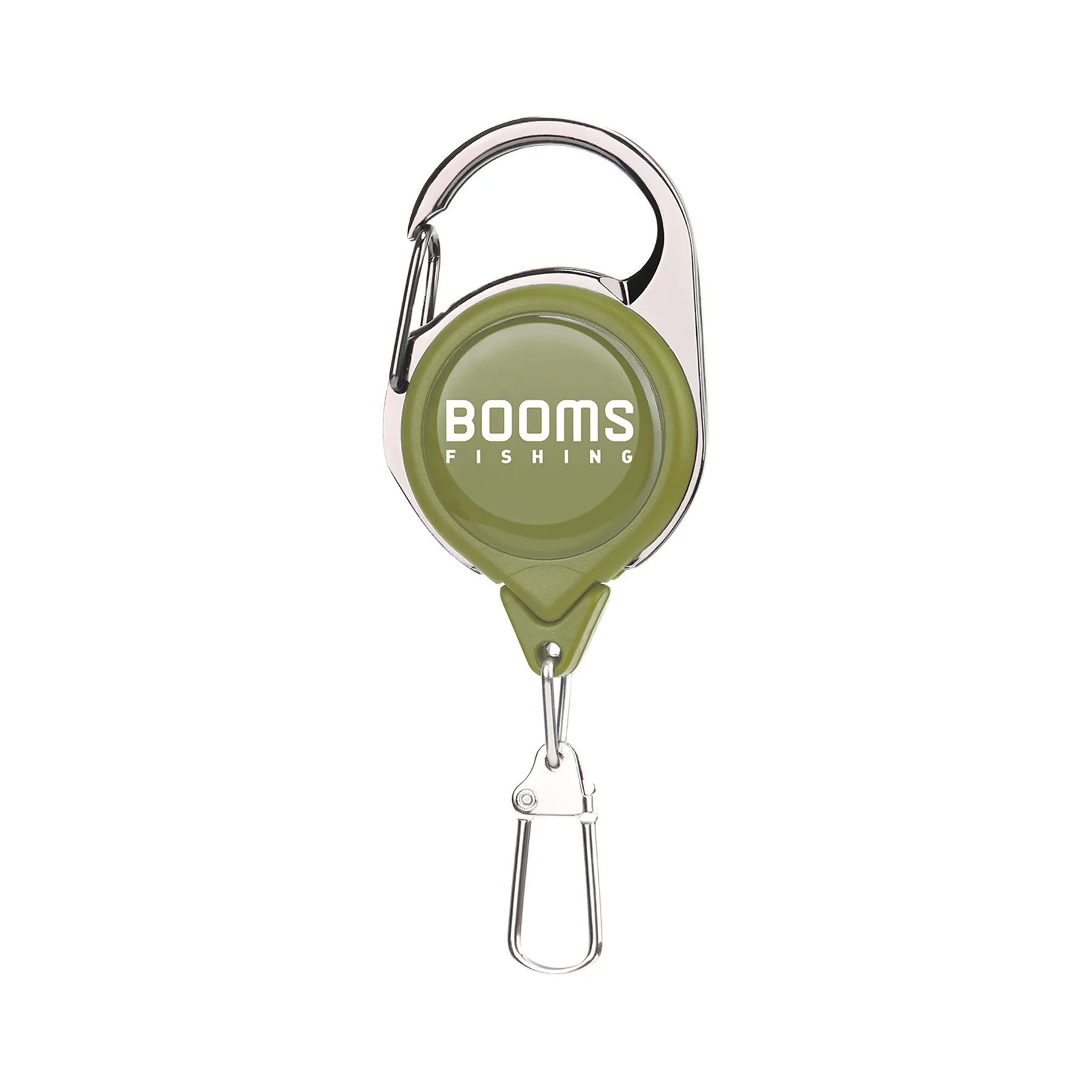 Retractable Keychain Badge Clip Fly Fishing Tool Zinger Key Retractable Badge Reel ID Card Holder RG1 Fishing Zinger Retractor