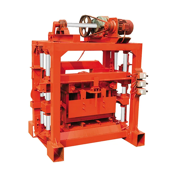 high quality electric concrete block making machine earth brick making machine