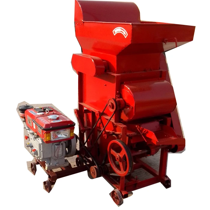 agricultural cheap price diesel engine driven peanut sheller in Kenya