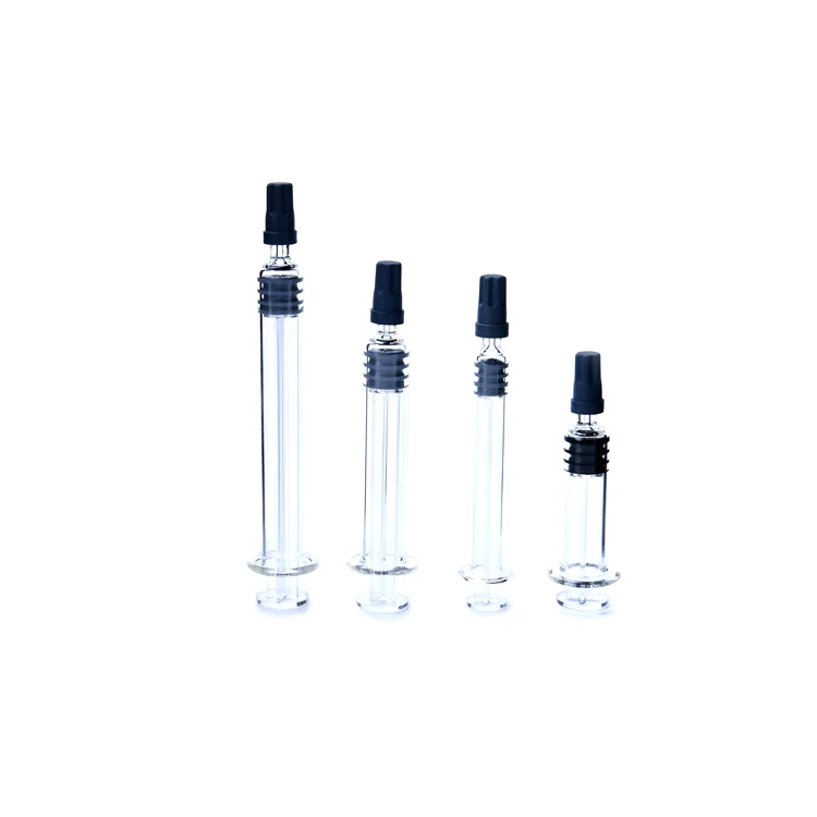 1ml 2ml 3ml glass luer lock syringe