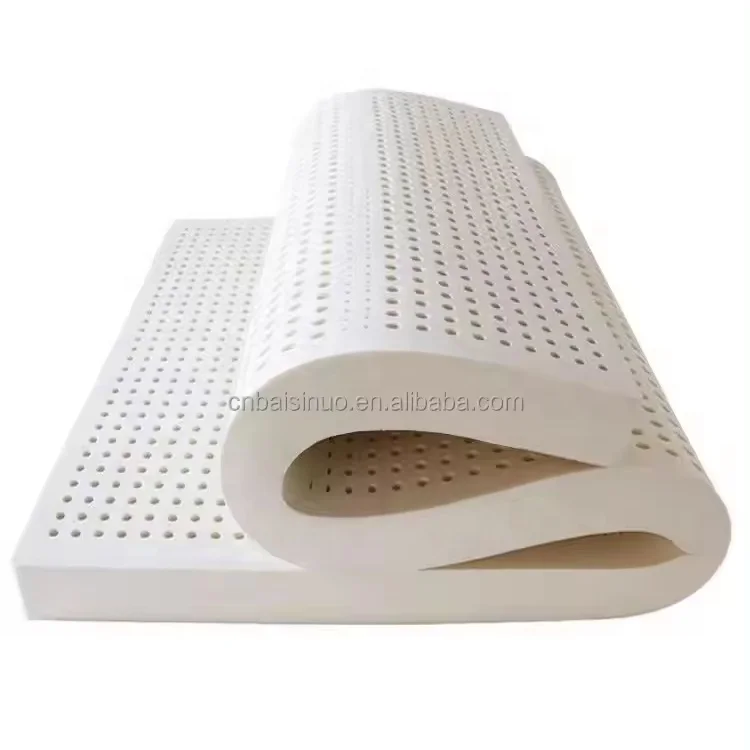 China Wholesale Easy  Hot Sale Hotel King Size Thin Import 100% Natural Pure Twin Bed Orthopedic Latex Mattress
