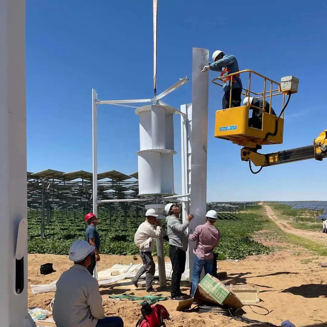 Vertical Coreless Maglev Generator 15KW 20KW 30KW 380V H Type Vertical Wind Turbine
