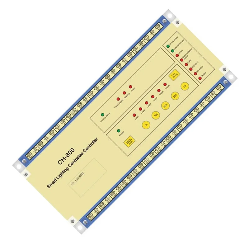 Smart Street Lighting System with Central Management system (CMS) software track the consumption energy of the IoT Street Lights