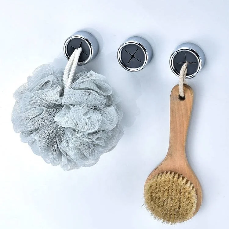 Wholesale Kitchen Tea Towel Holder push plug Wall Mount Self Adhesive Towel Hanger Dish Towel Holder hooks
