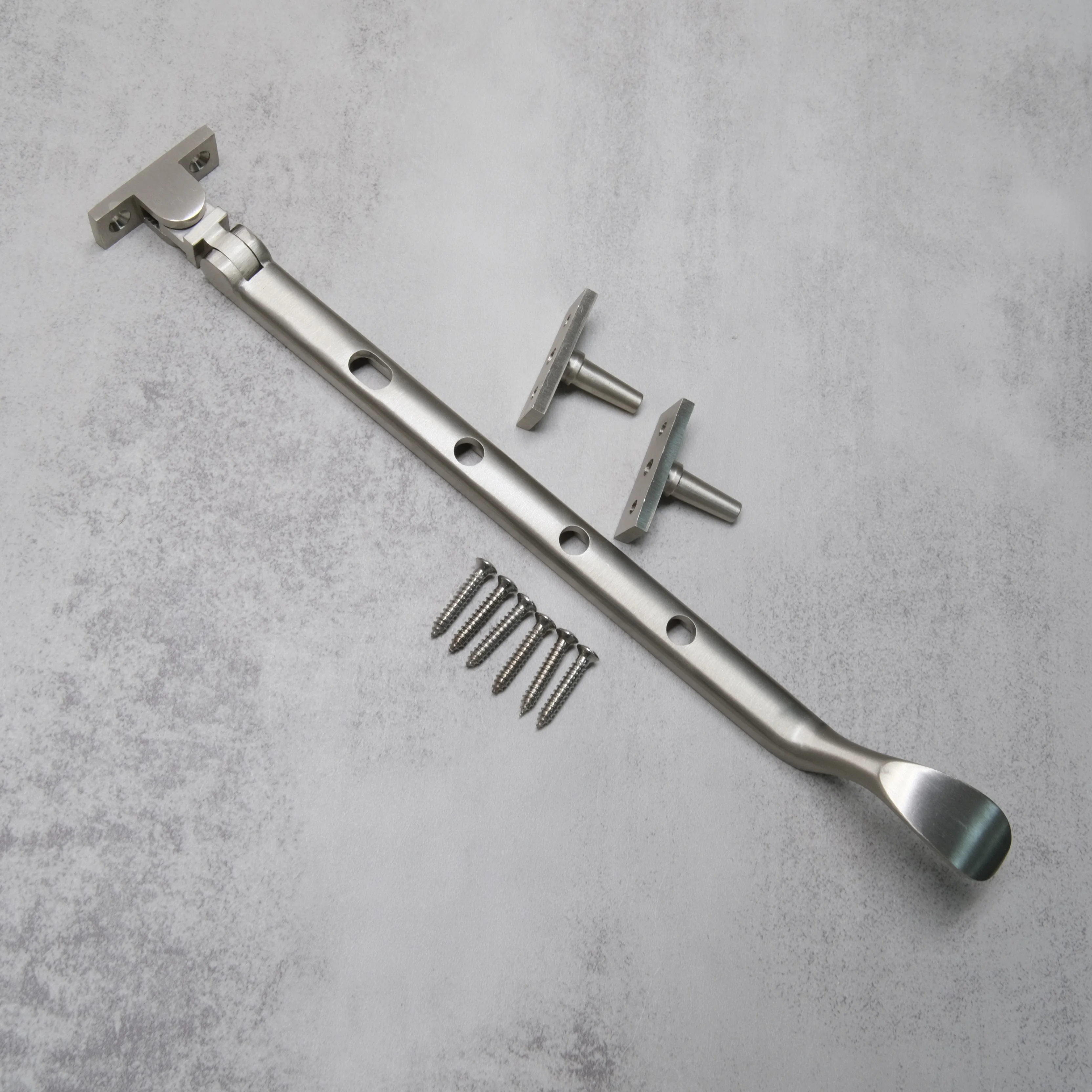 Casement stay metal brass satin nickel  window hardware heavy duty windows adjuster security window latches