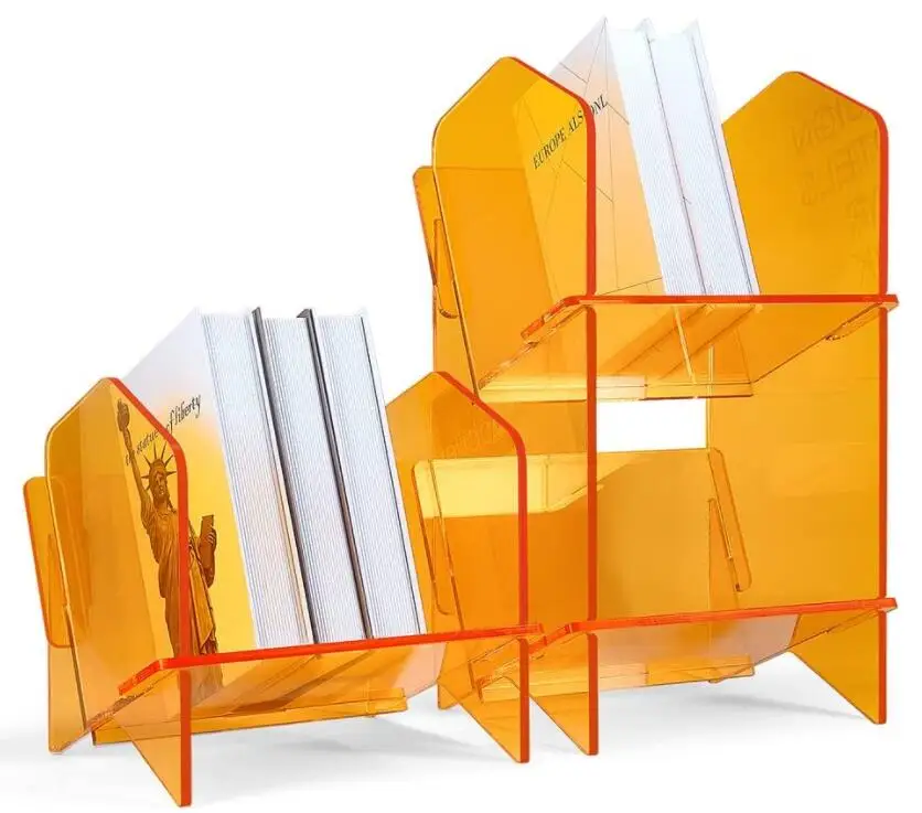 Wholesale Acrylic Book Display Stand Case  Magazines Holder