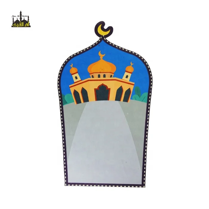 cartoon carpet manufactures washable children prayer mat for muslim