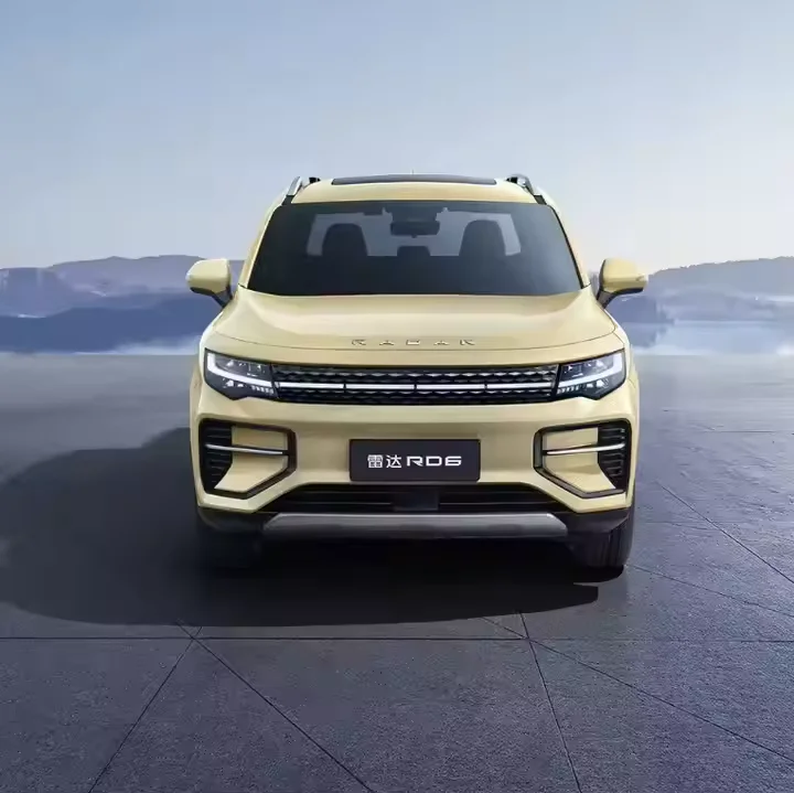 Hot selling 2023 2024 Chinese Geely Radar Rd6 632km cheap Electric Pickup Truck Truck 4 Doors 5 Seats Camper Car in Stock