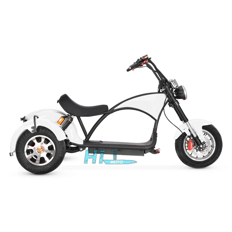 2021 hot sale 60V 20Ah citycoco 2000w tricycle adult electric scooter lithium battery