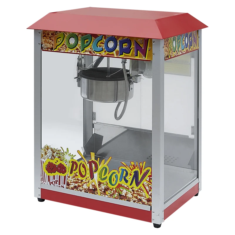 Wholesale 220V Commercial Electric Automatic Popcorn Maker Machine New OEM/ODM Factory Direct China Core Components Motor Corn
