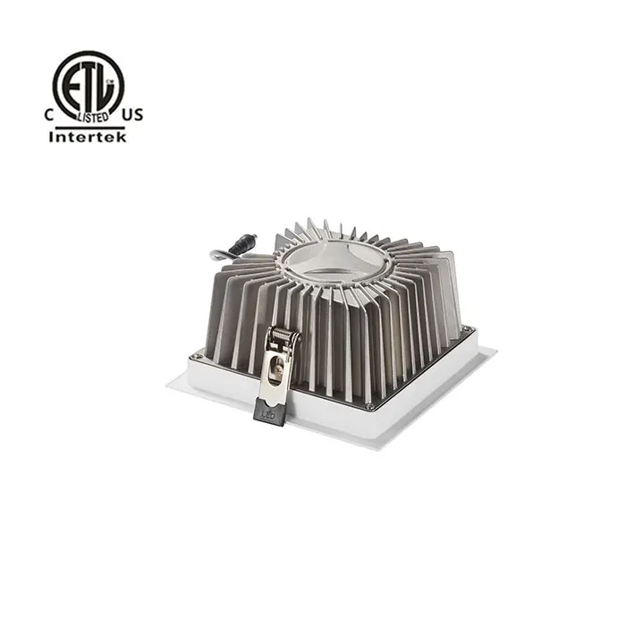 Daytonled Saturn IP65 Series Round Square ETL List North America Architectural commercial anti-glare Ra90 led downlight 10w