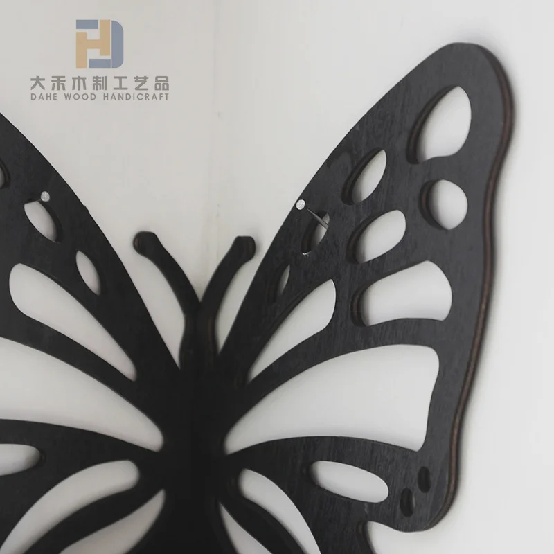 Rustic Crystal Wood Floating Shelf Wooden Butterfly Lotus Flower Shelves for Farmhouse Wall Decoration Meditation Spiritual Gift