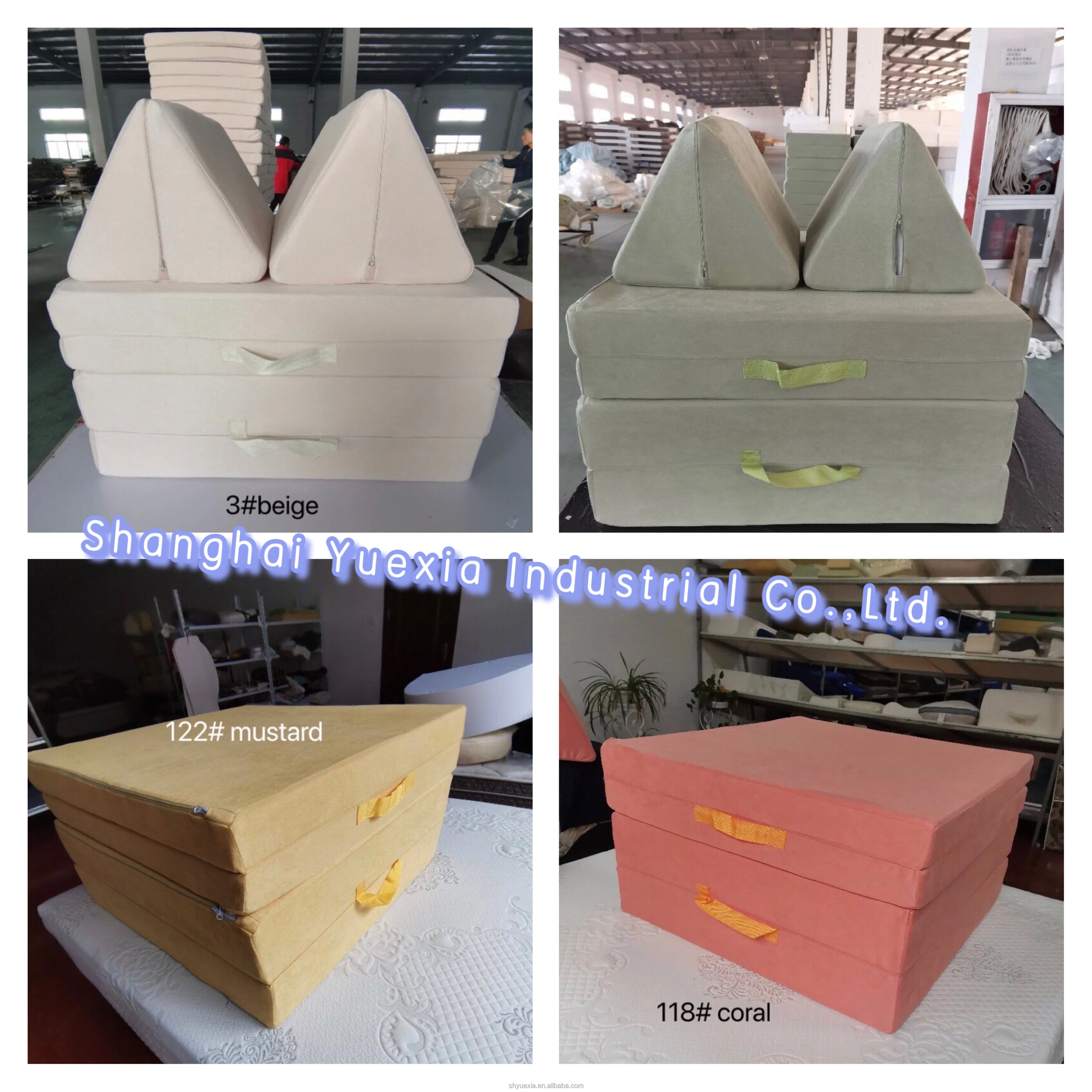 2022 New Children Play Memory Foam Play Couch Living Room Furniture Cushion Mattress Folding Living Room Sofas Kids Play Couch