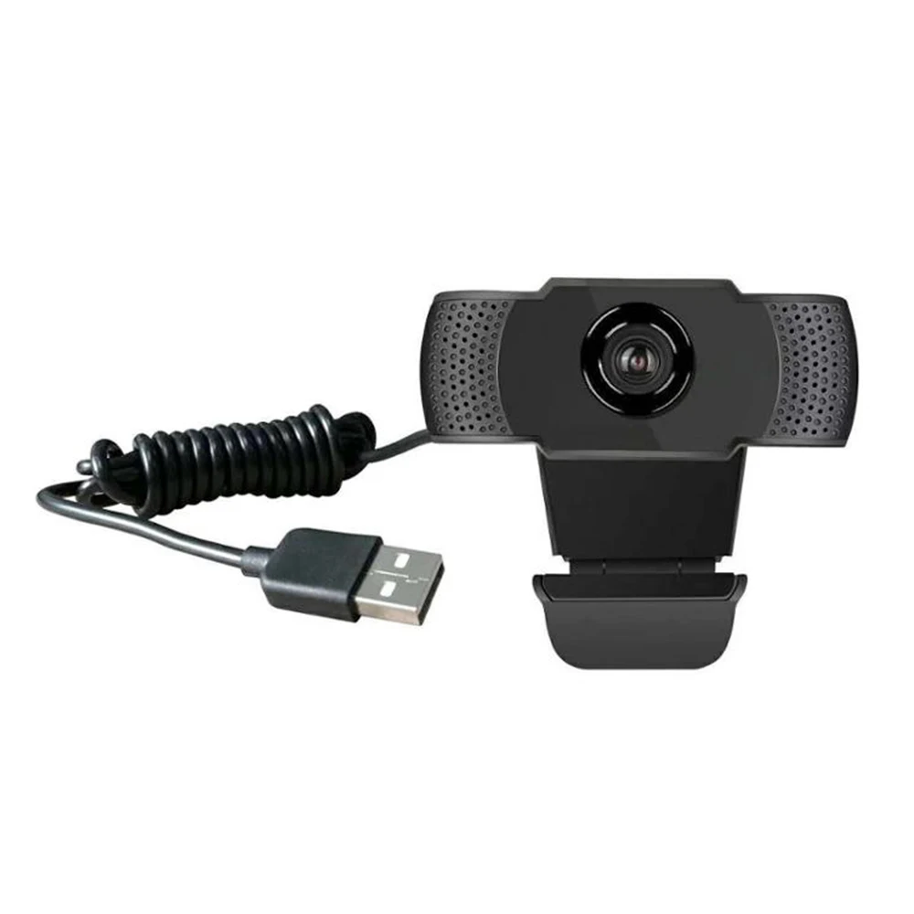 Factory USB Webcam Microphone Streaming Web Cam Computer PC Camera Video Conference Full HD 1080P Webcams for Desktop
