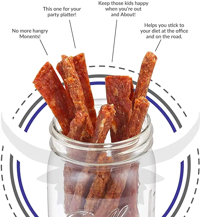 Manufacturer hot selling high quality stainless jerky gun kit and beef jerky maker