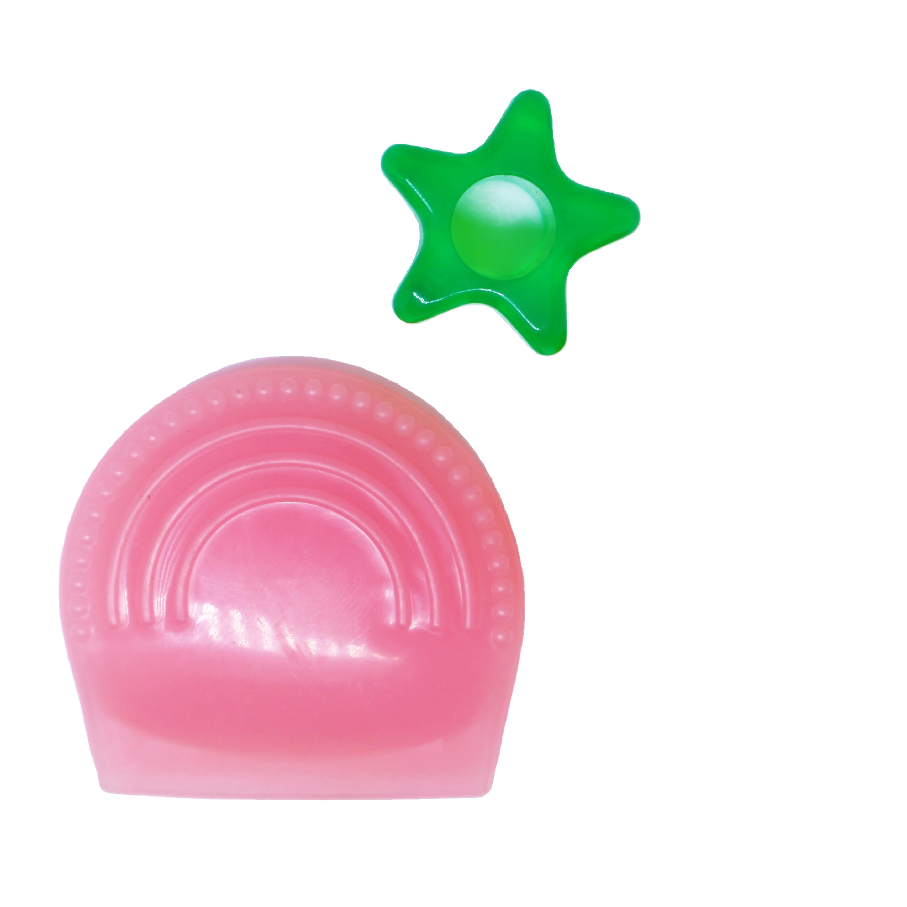 BPA Free Organic new semicircle round bracelet teether baby teething toys sensory fidget for autism