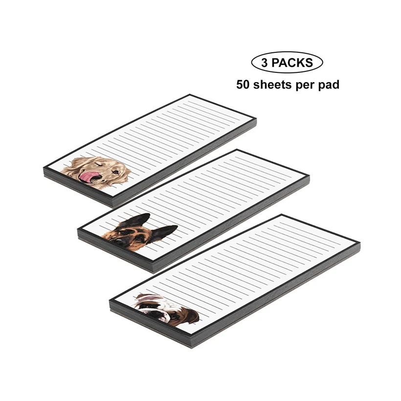 Promotional Gifts Colorful Notepads Magnetic Fridge Notepads