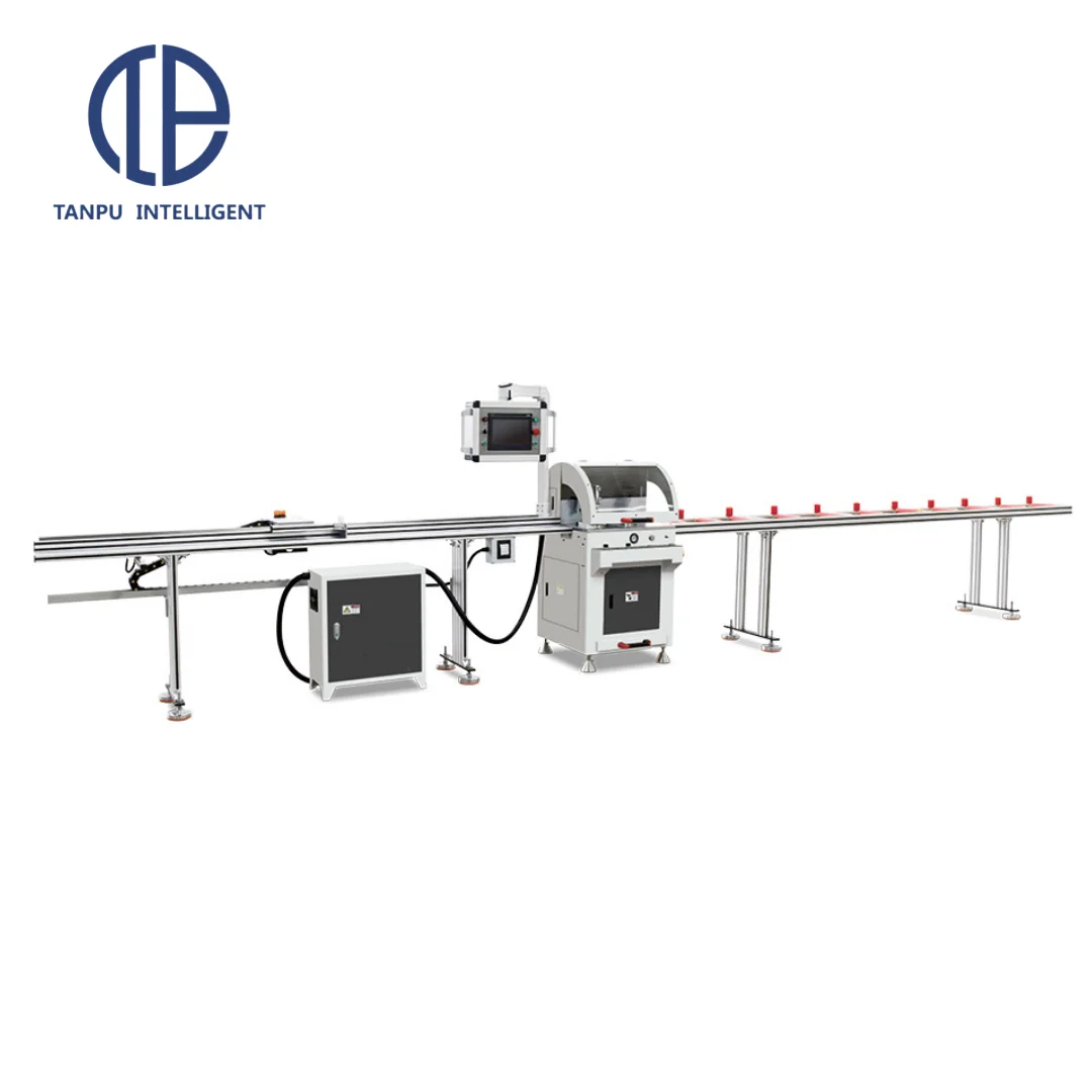 TANPU INTELLIGENT Aluminum alloy door and window cutting machine numerical control bracket for cutting glazing bead