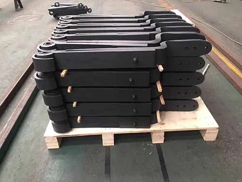 Z type  leaf spring for BPW MERCEDE-BENZ VOLVO truck air suspension parts