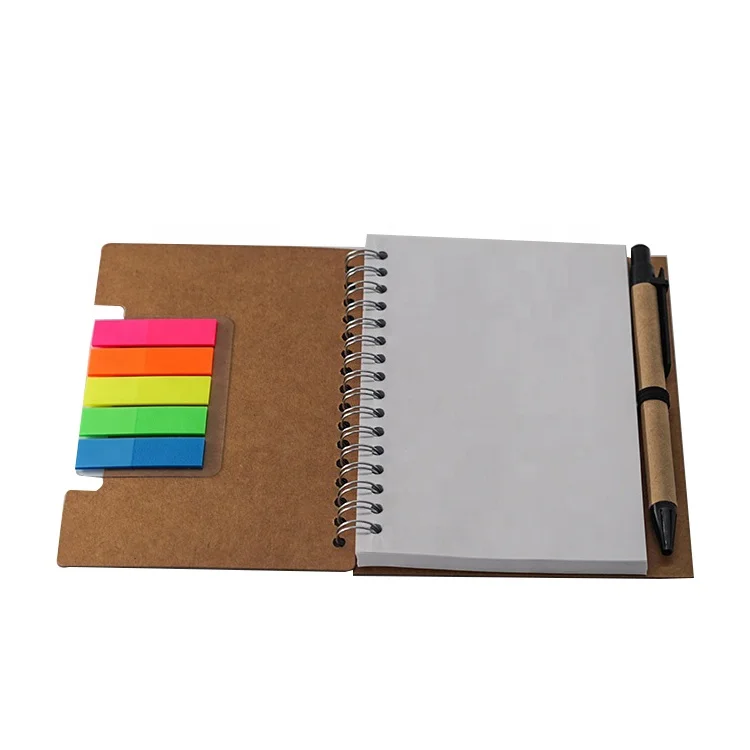 
Hot sale eco friendly notebook sticky notepad 