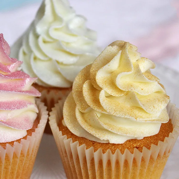 Быстрая доставка съедобный Золотой блестящий порошок с распылителем