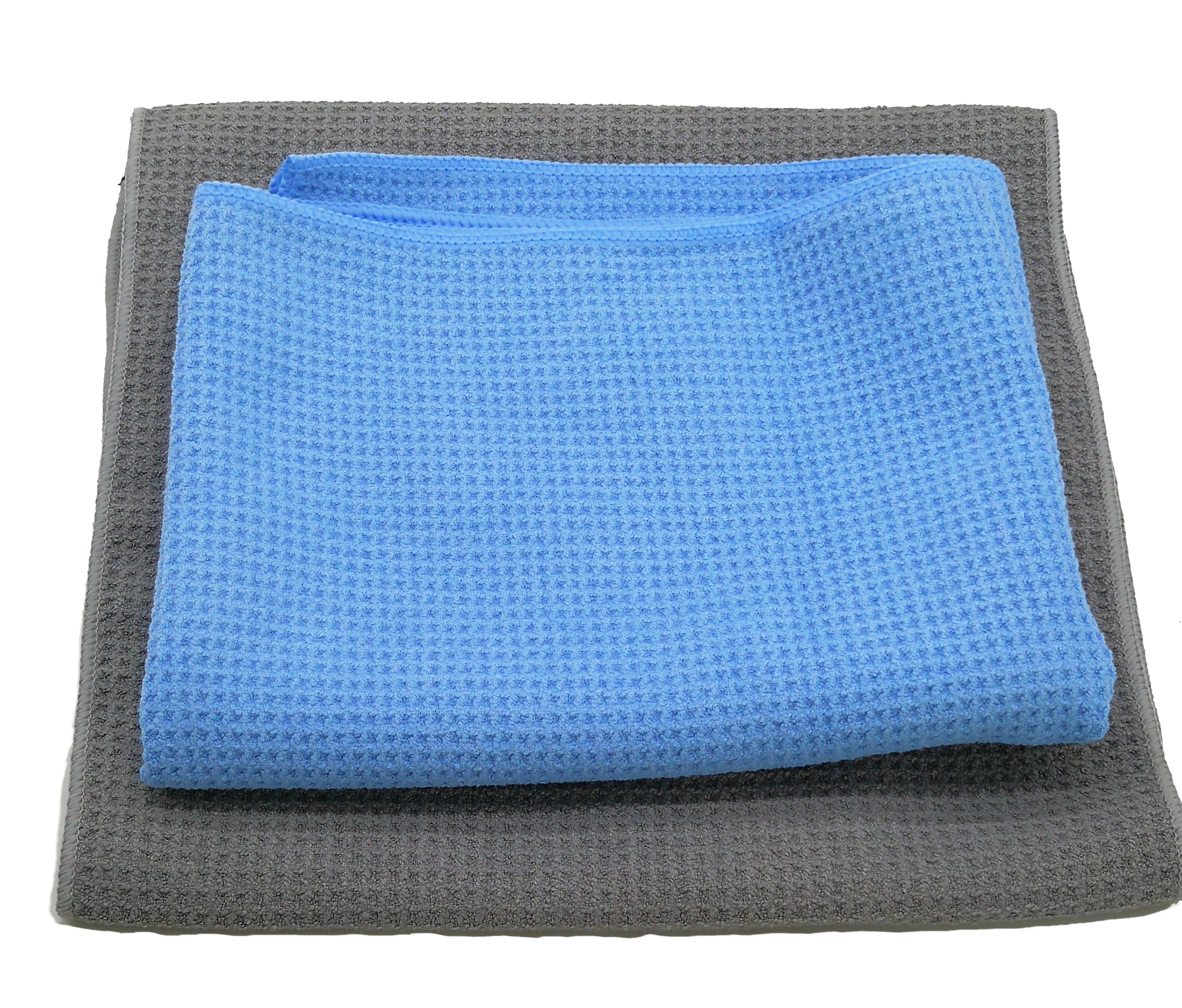 Waffle Weave Microfiber Sublimation Kitchen Cleaning Cloth Towel