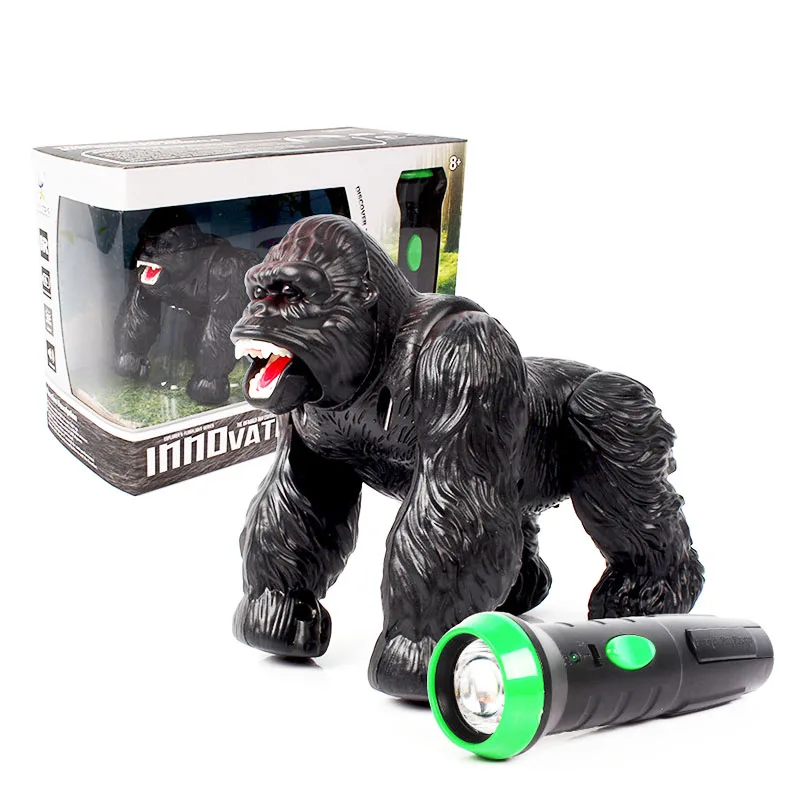 Hot kids Prank toy realistic cartoon novelty simulation animal plastic boy Innovation intelligent Insects gorilla rc toy