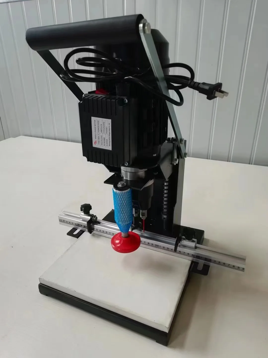 Depth Adjustable Hinge Drills High Power Motor Professional Punching Wooden Door Hinge Hole