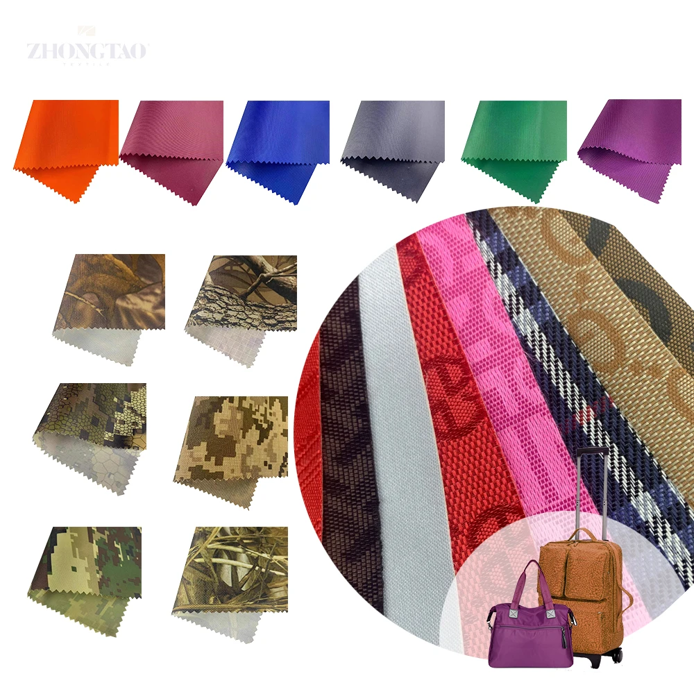 150d 152cm Polyester Patterned Oxford Pvc Coated Fabric Material For Backpack Stock Lots Waterproof Oxford Cloth Fabric Price