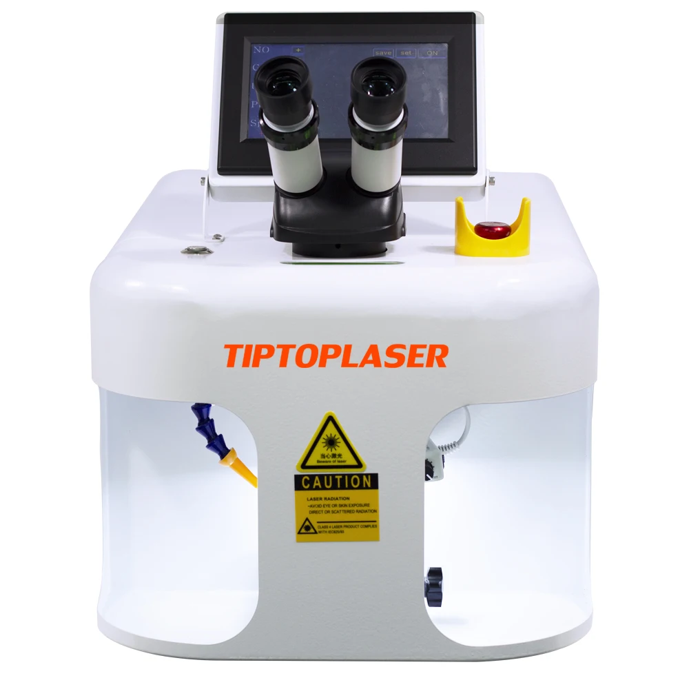 TIPTOPLASER Desktop 100W 200w  Small Laser Welder Machine Laser Welding Equipment for Jewelry Process