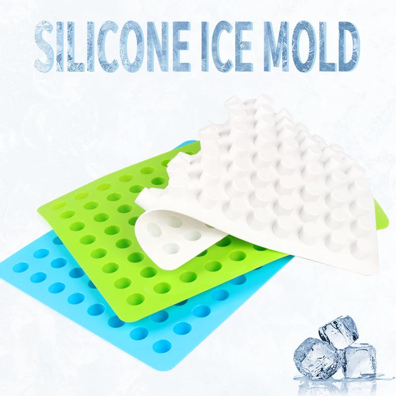 Homemade kitchen accessories molds 88 Cylindrical small silicone mini freezer ice cube tray