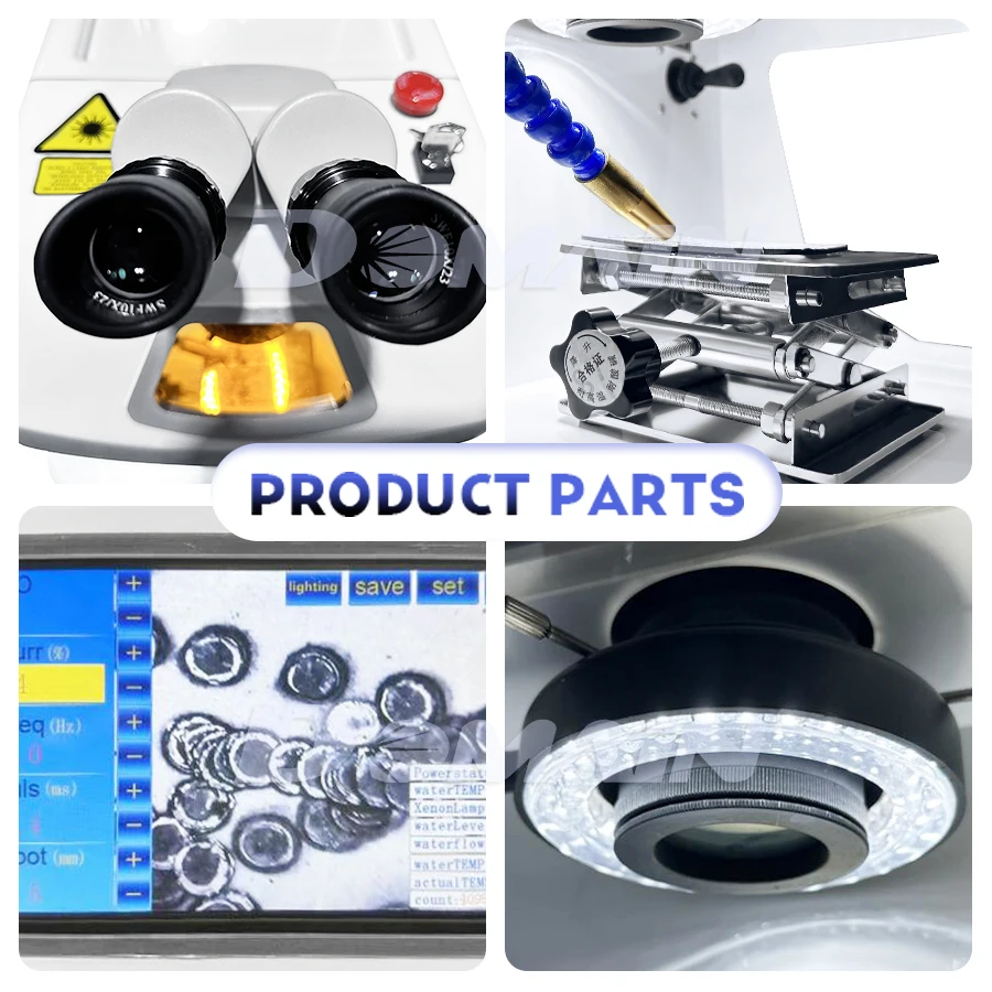 Portable Desktop Laser Welders jewelry laser welding machine for gold silver stainless