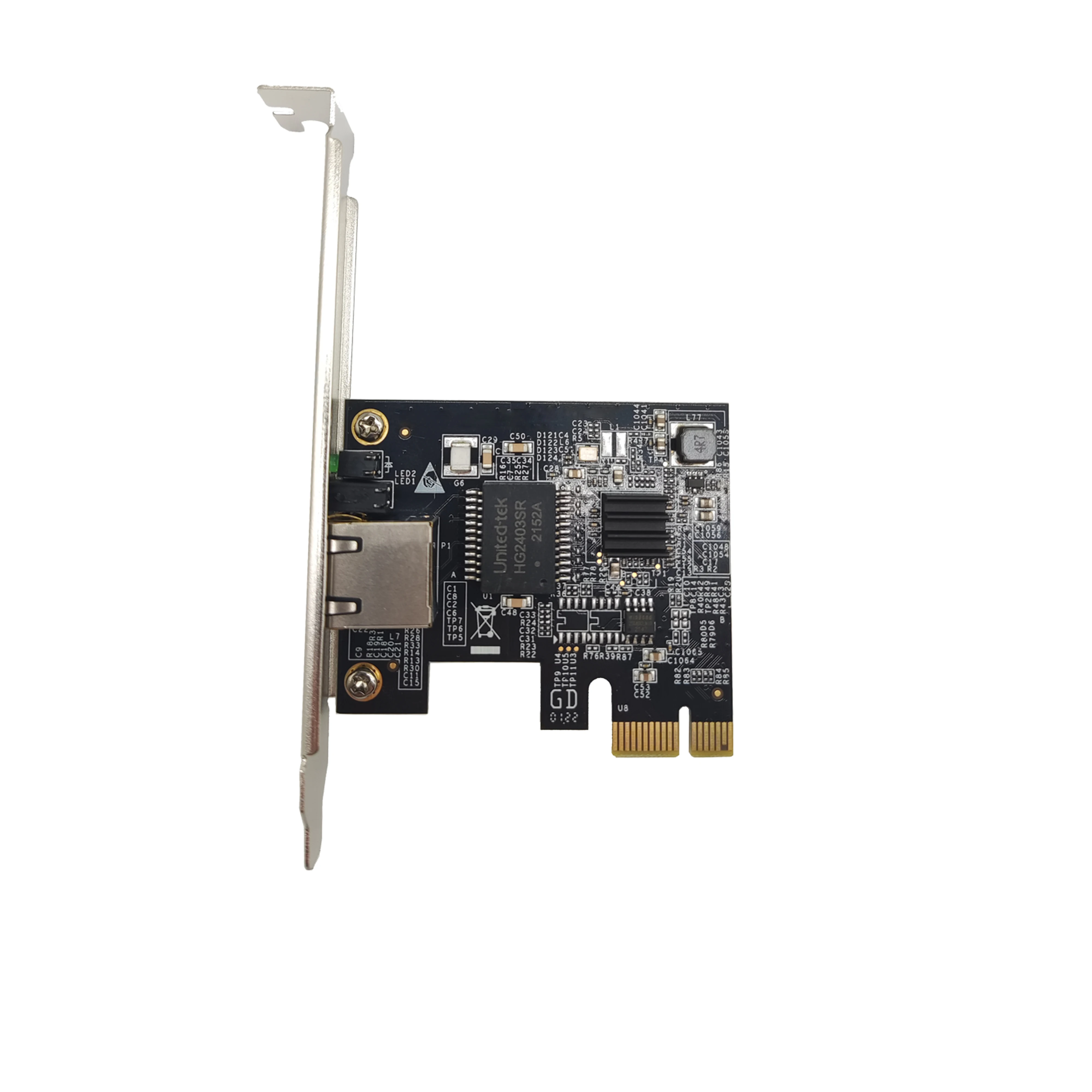 Сетевой адаптер 2 5 GBase-T PCIe RTL8125B контроллер LAN RJ45 до 2500 Мбит/с PCI Express гигабитная Ethernet-карта с